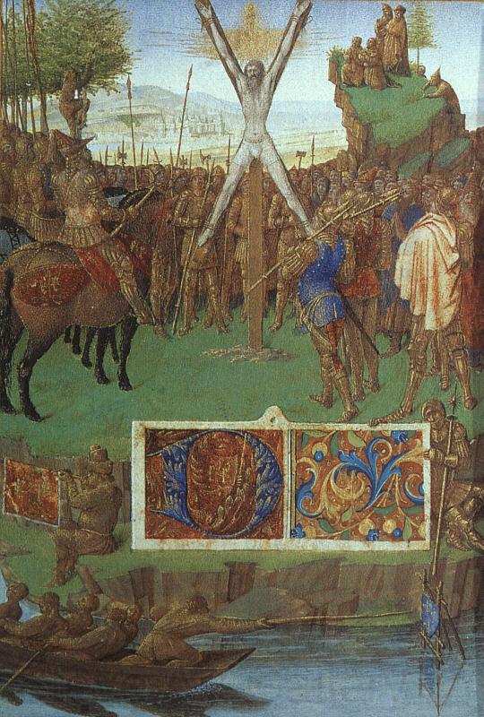 Jean Fouquet The Martyrdom of St.Andrew Spain oil painting art